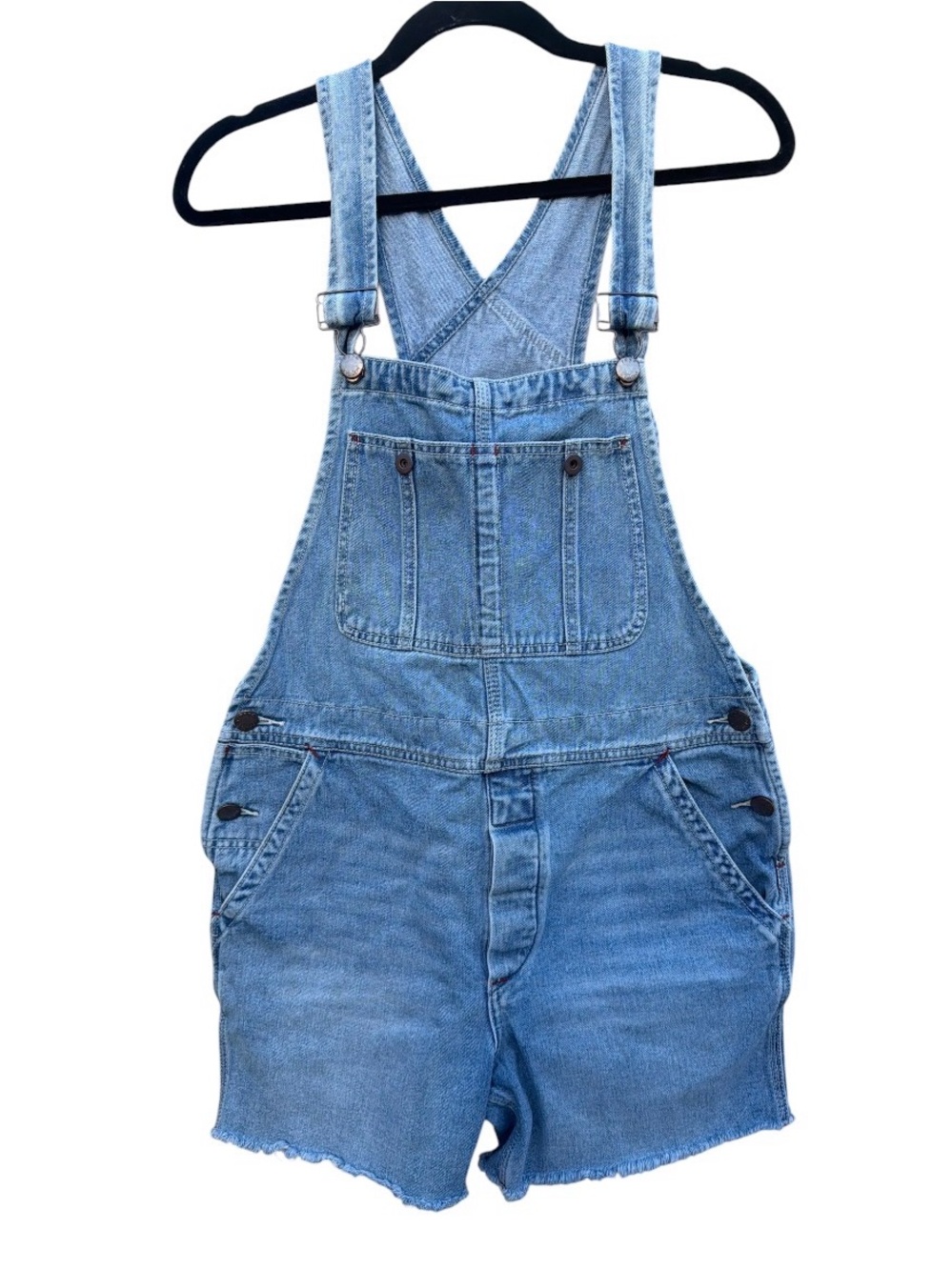 We The Free Women’s Overalls Denim Short Size 27